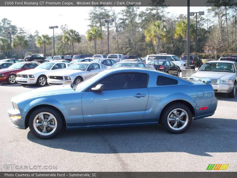 Windveil Blue Metallic / Dark Charcoal 2006 Ford Mustang GT Premium Coupe