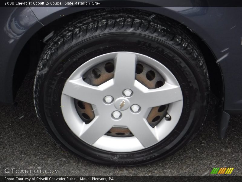 Slate Metallic / Gray 2008 Chevrolet Cobalt LS Coupe
