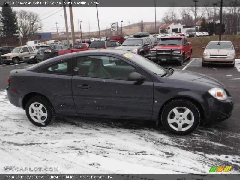 Slate Metallic / Gray 2008 Chevrolet Cobalt LS Coupe