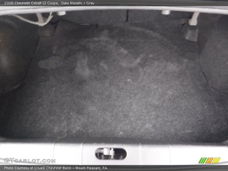 Slate Metallic / Gray 2008 Chevrolet Cobalt LS Coupe