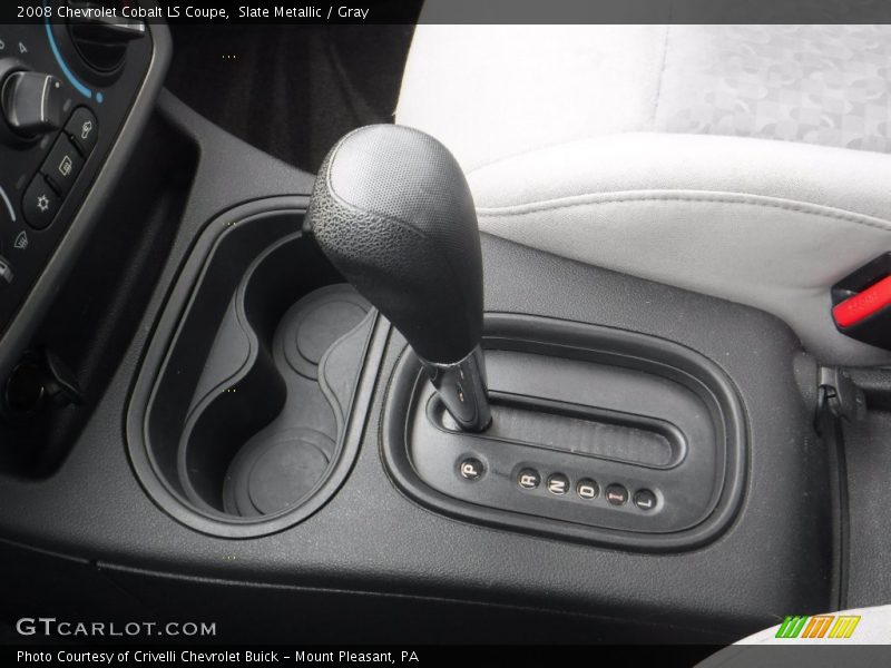 Slate Metallic / Gray 2008 Chevrolet Cobalt LS Coupe