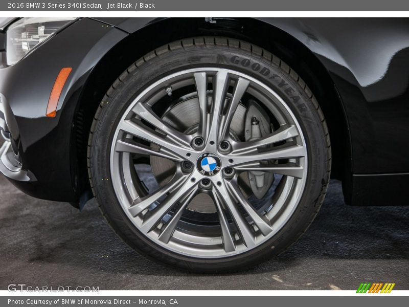 Jet Black / Black 2016 BMW 3 Series 340i Sedan