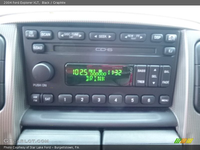 Black / Graphite 2004 Ford Explorer XLT