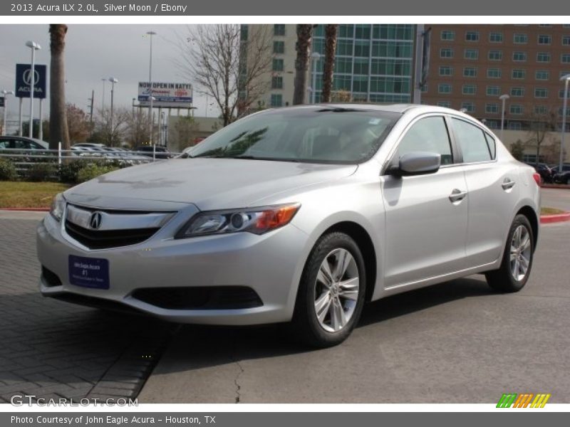 Silver Moon / Ebony 2013 Acura ILX 2.0L