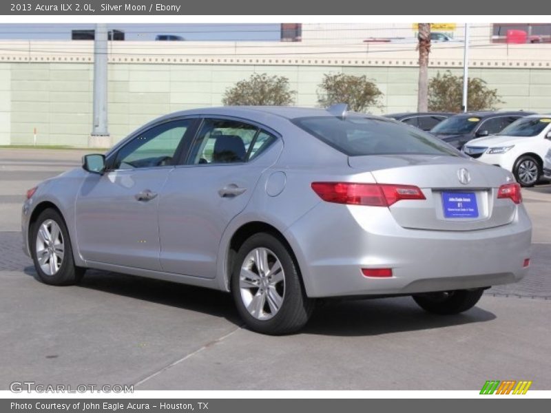 Silver Moon / Ebony 2013 Acura ILX 2.0L