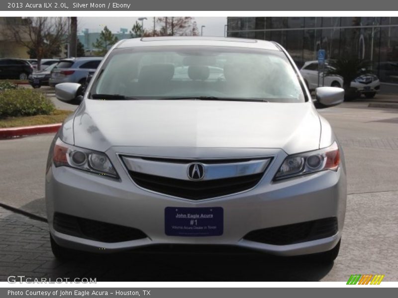 Silver Moon / Ebony 2013 Acura ILX 2.0L
