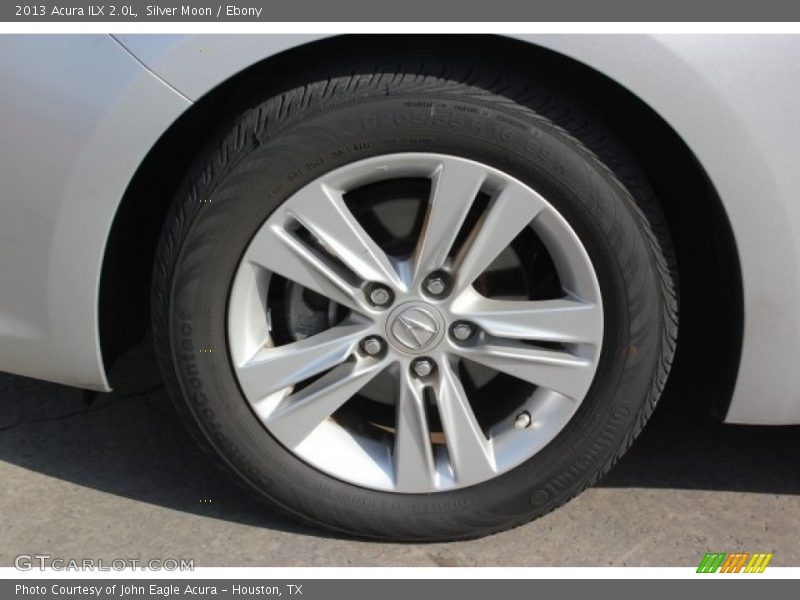 Silver Moon / Ebony 2013 Acura ILX 2.0L