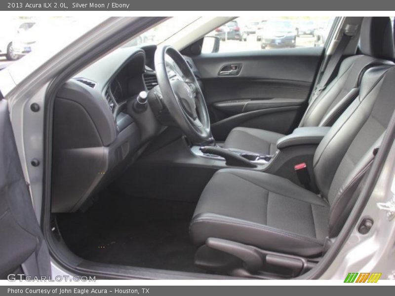 Silver Moon / Ebony 2013 Acura ILX 2.0L