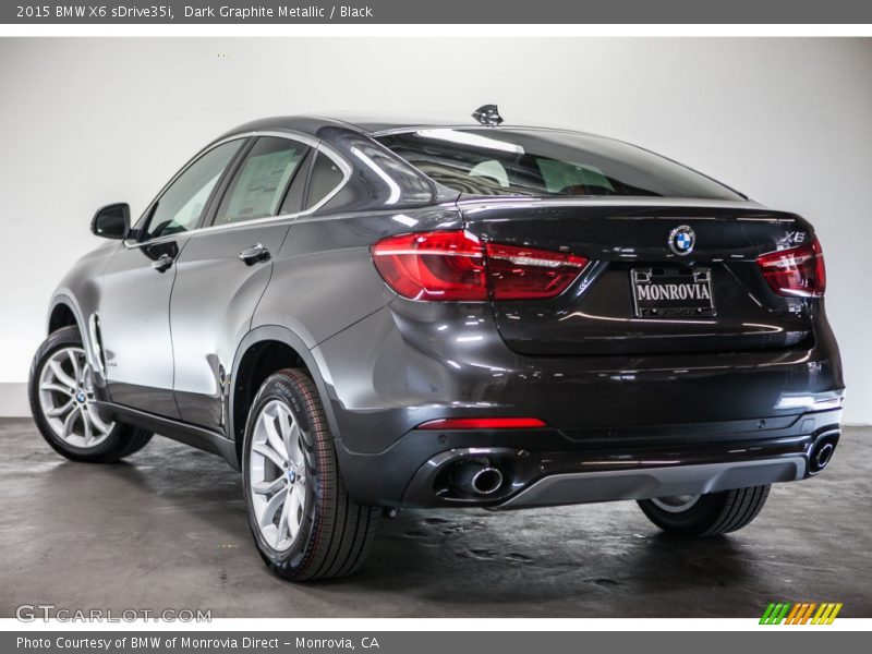 Dark Graphite Metallic / Black 2015 BMW X6 sDrive35i