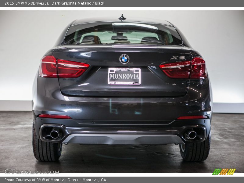 Dark Graphite Metallic / Black 2015 BMW X6 sDrive35i