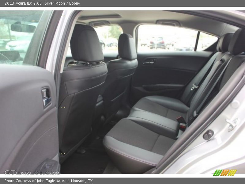 Silver Moon / Ebony 2013 Acura ILX 2.0L