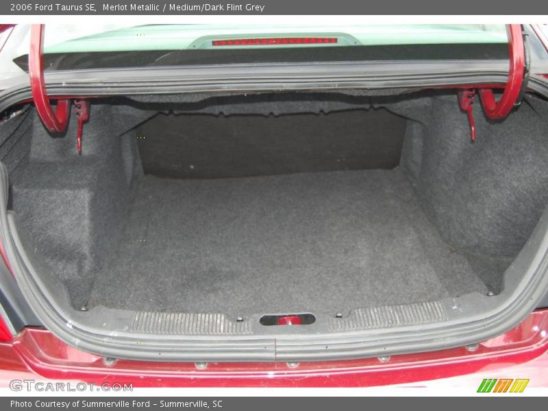 Merlot Metallic / Medium/Dark Flint Grey 2006 Ford Taurus SE