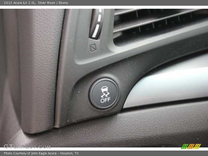 Silver Moon / Ebony 2013 Acura ILX 2.0L