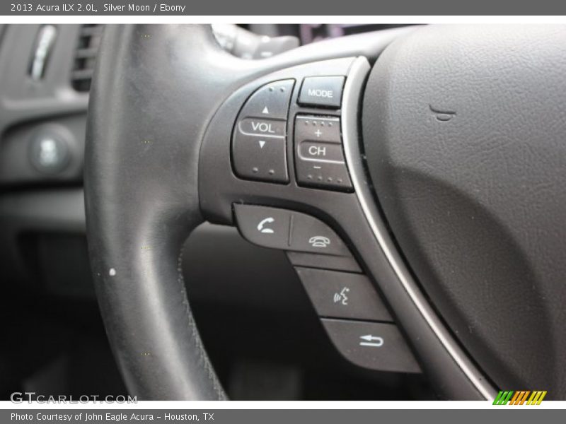 Silver Moon / Ebony 2013 Acura ILX 2.0L