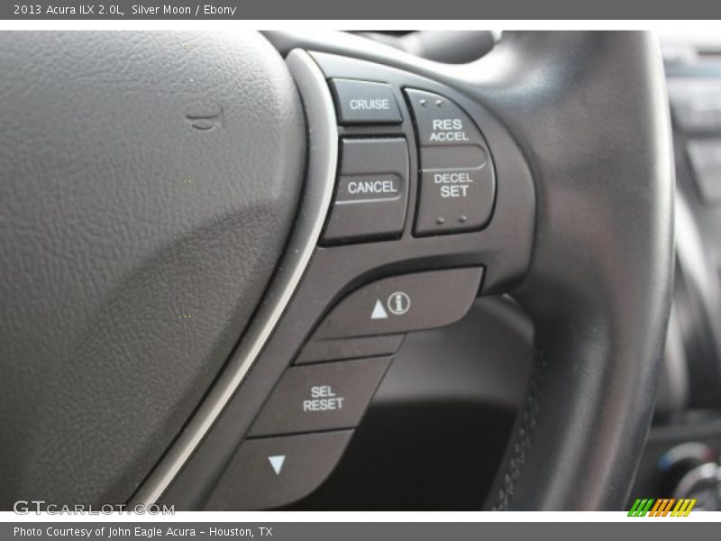 Silver Moon / Ebony 2013 Acura ILX 2.0L