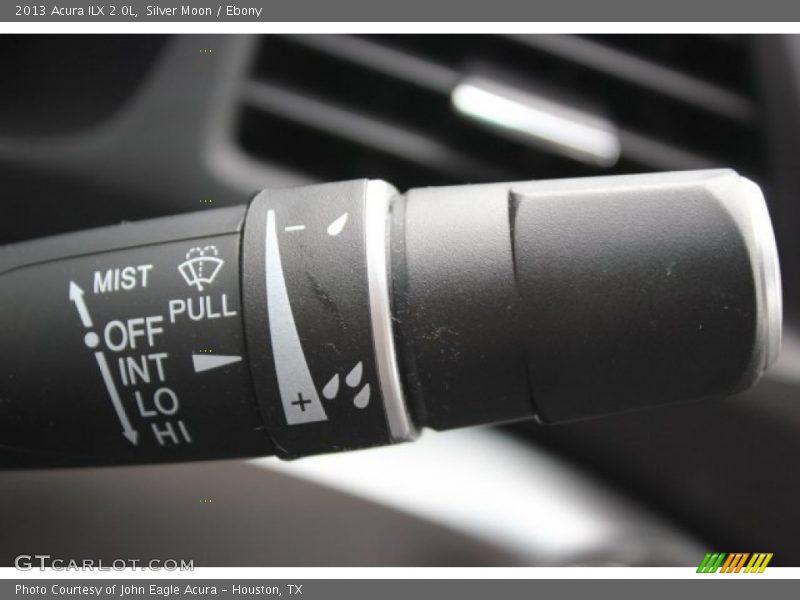 Silver Moon / Ebony 2013 Acura ILX 2.0L