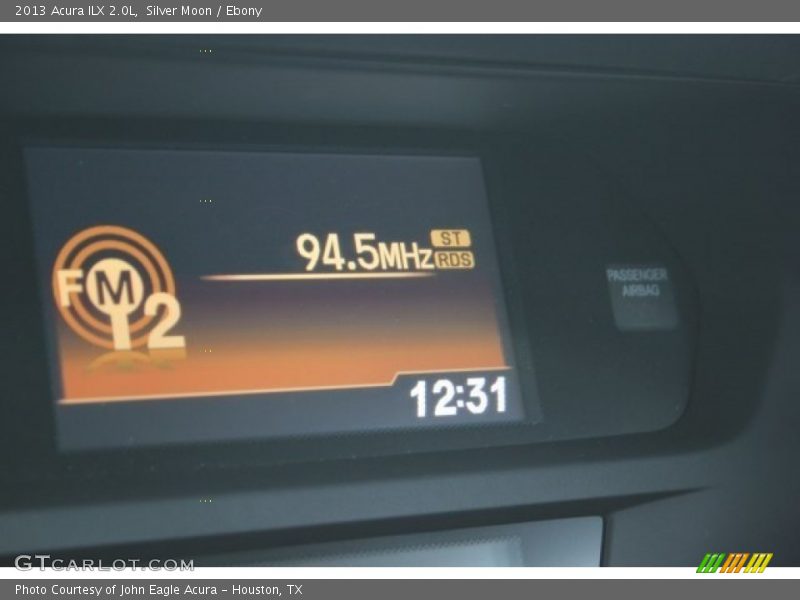 Silver Moon / Ebony 2013 Acura ILX 2.0L