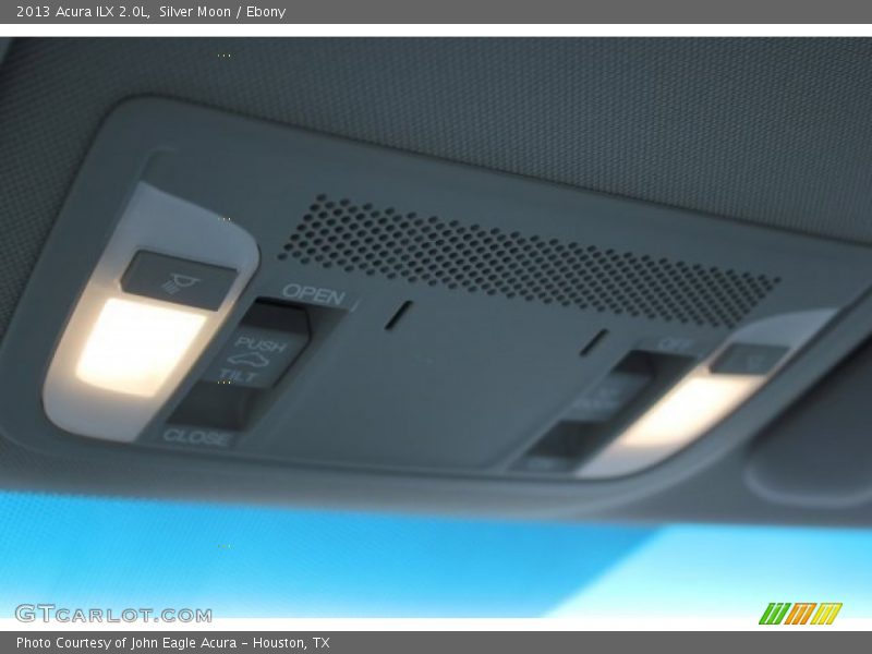 Silver Moon / Ebony 2013 Acura ILX 2.0L