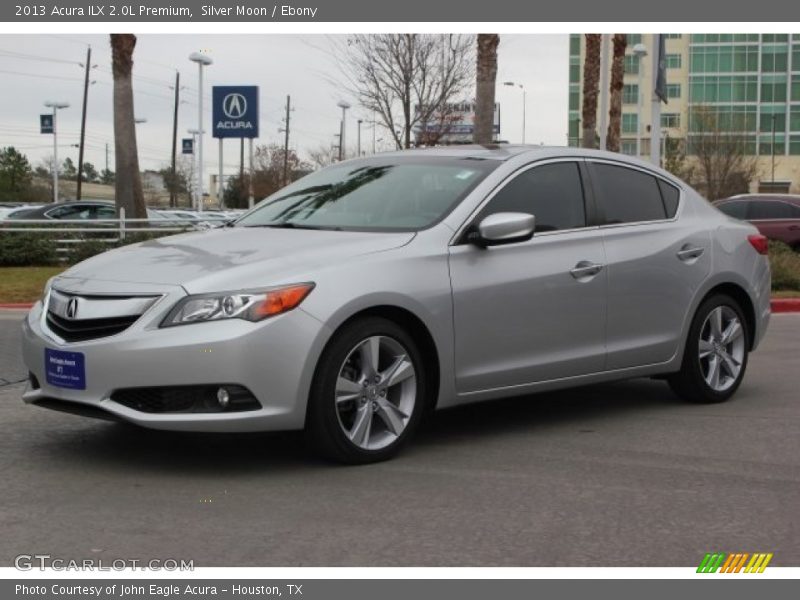 Silver Moon / Ebony 2013 Acura ILX 2.0L Premium