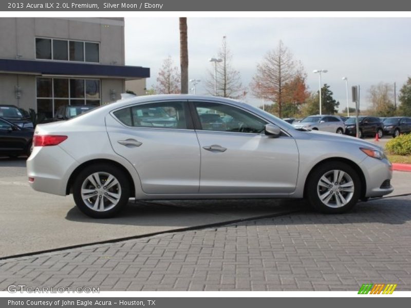 Silver Moon / Ebony 2013 Acura ILX 2.0L Premium