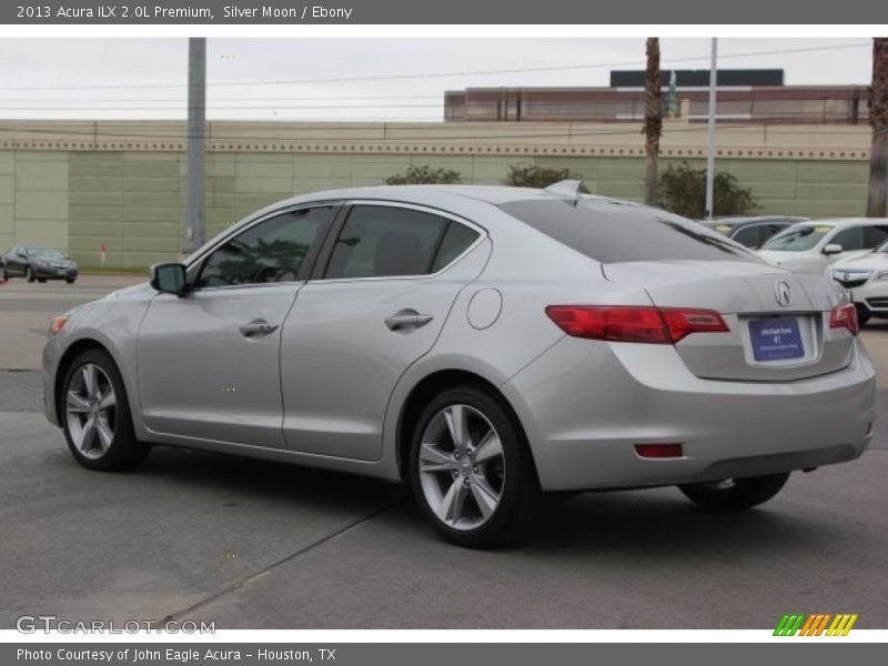 Silver Moon / Ebony 2013 Acura ILX 2.0L Premium