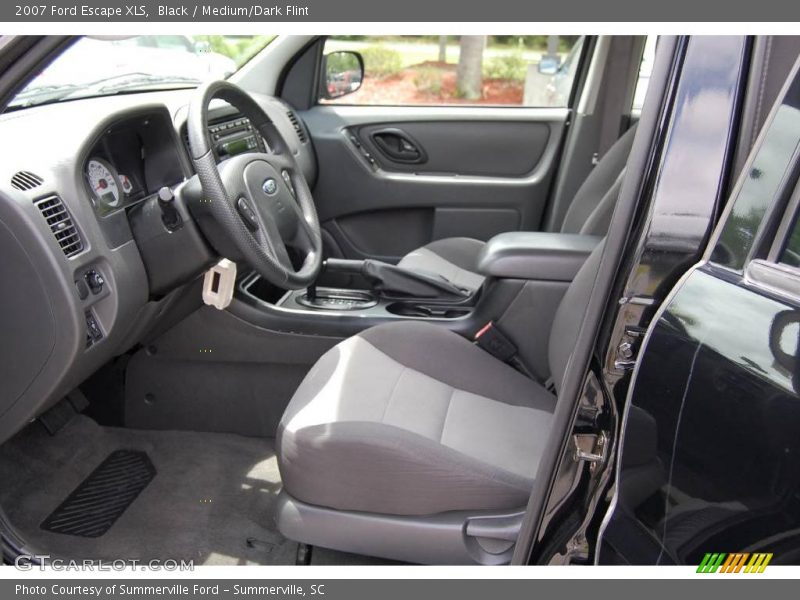 Black / Medium/Dark Flint 2007 Ford Escape XLS