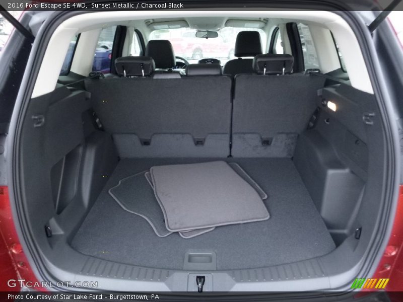 Sunset Metallic / Charcoal Black 2016 Ford Escape SE 4WD