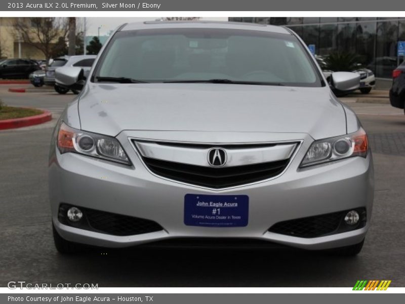 Silver Moon / Ebony 2013 Acura ILX 2.0L Premium