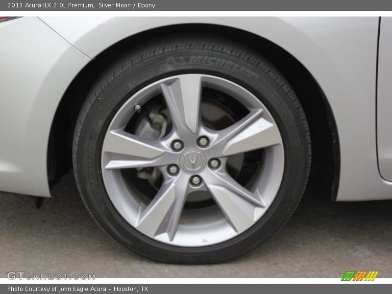 Silver Moon / Ebony 2013 Acura ILX 2.0L Premium