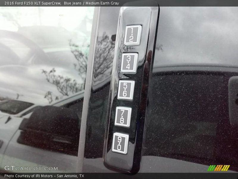 Blue Jeans / Medium Earth Gray 2016 Ford F150 XLT SuperCrew
