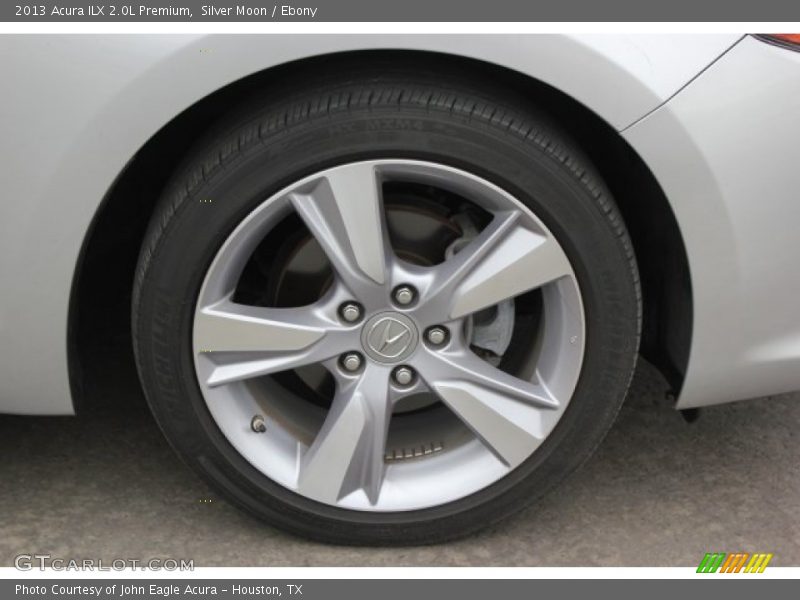 Silver Moon / Ebony 2013 Acura ILX 2.0L Premium