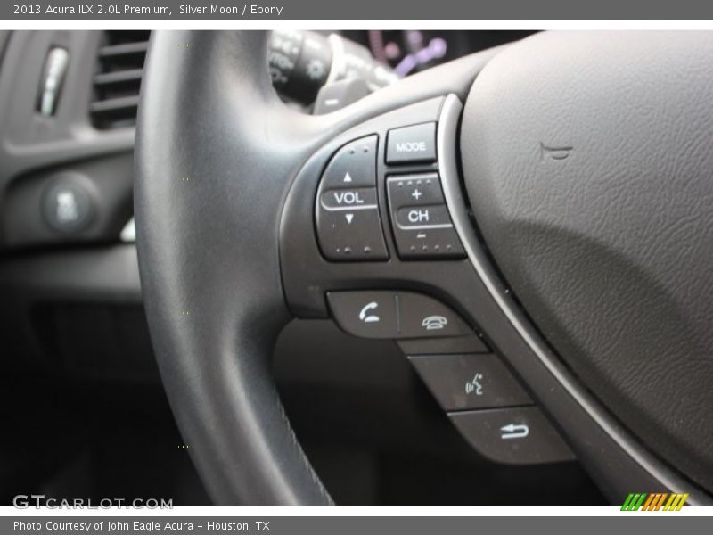 Silver Moon / Ebony 2013 Acura ILX 2.0L Premium
