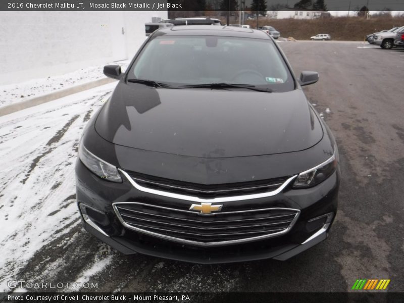 Mosaic Black Metallic / Jet Black 2016 Chevrolet Malibu LT