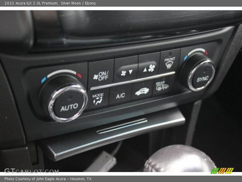 Silver Moon / Ebony 2013 Acura ILX 2.0L Premium