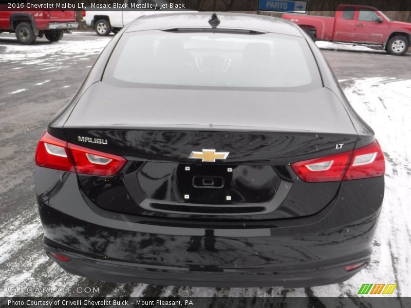 Mosaic Black Metallic / Jet Black 2016 Chevrolet Malibu LT