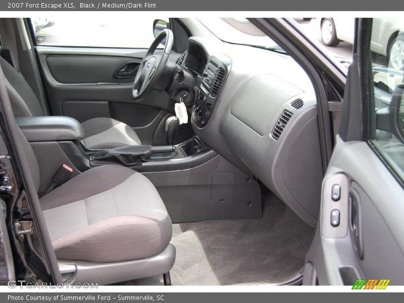 Black / Medium/Dark Flint 2007 Ford Escape XLS