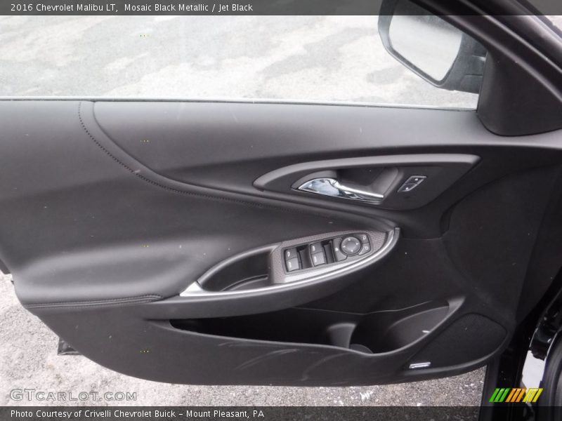 Mosaic Black Metallic / Jet Black 2016 Chevrolet Malibu LT