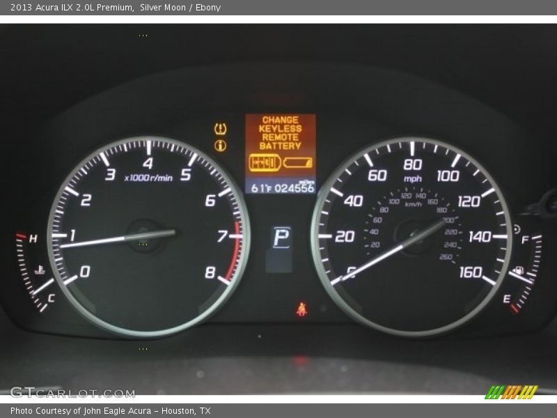 Silver Moon / Ebony 2013 Acura ILX 2.0L Premium