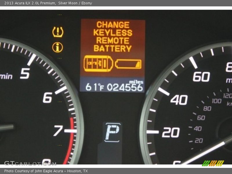 Silver Moon / Ebony 2013 Acura ILX 2.0L Premium