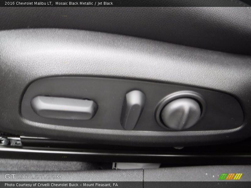 Mosaic Black Metallic / Jet Black 2016 Chevrolet Malibu LT