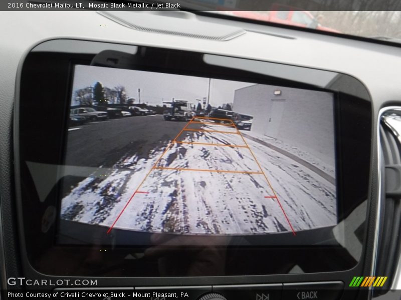 Mosaic Black Metallic / Jet Black 2016 Chevrolet Malibu LT