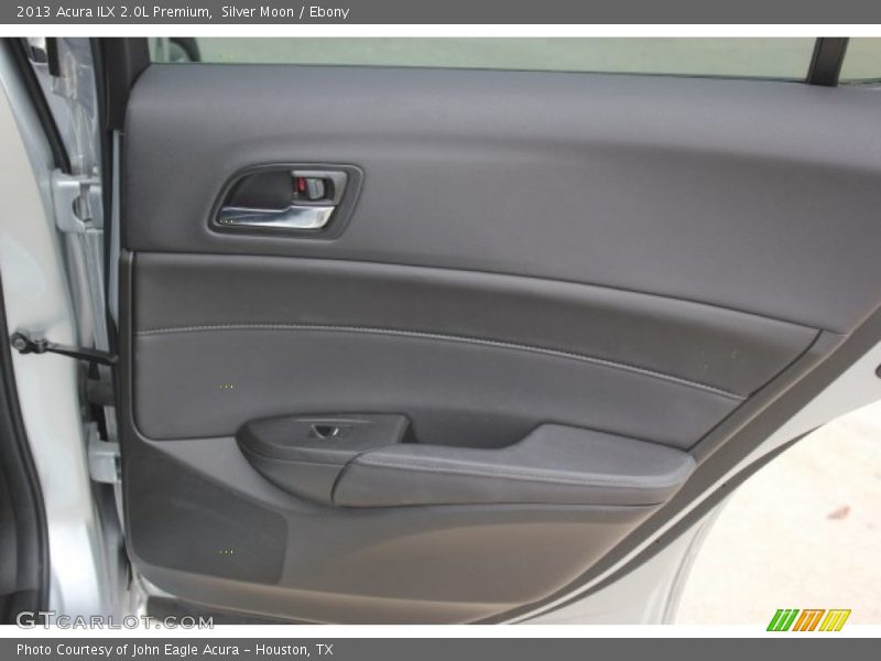 Silver Moon / Ebony 2013 Acura ILX 2.0L Premium