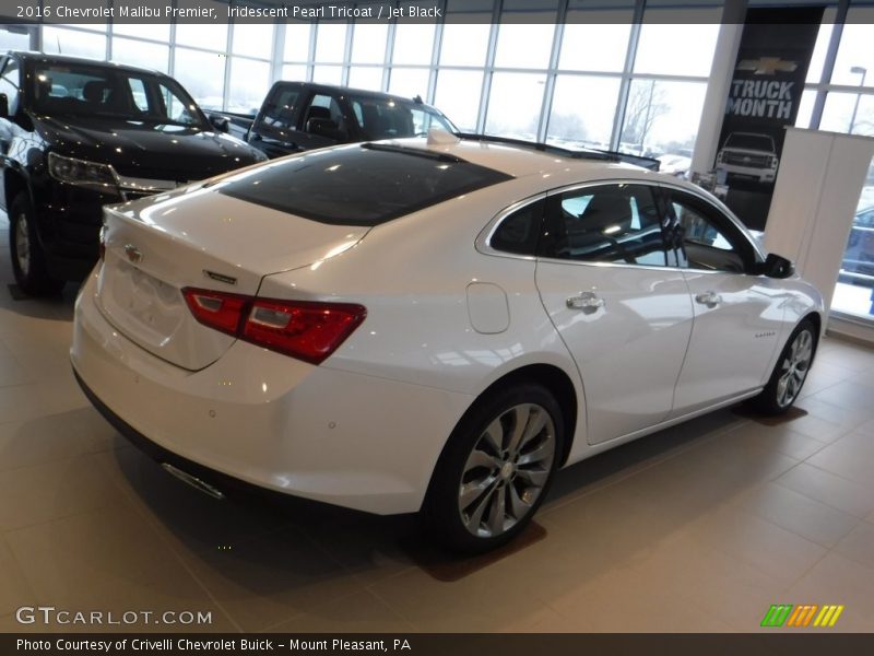 Iridescent Pearl Tricoat / Jet Black 2016 Chevrolet Malibu Premier