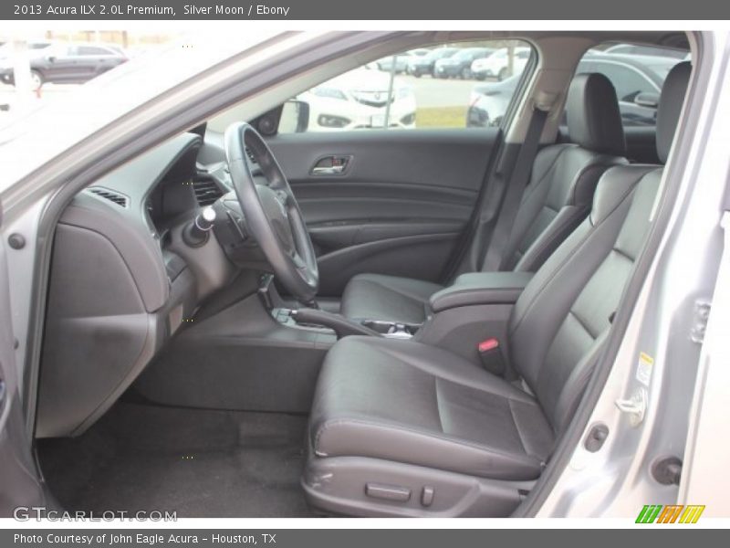 Silver Moon / Ebony 2013 Acura ILX 2.0L Premium
