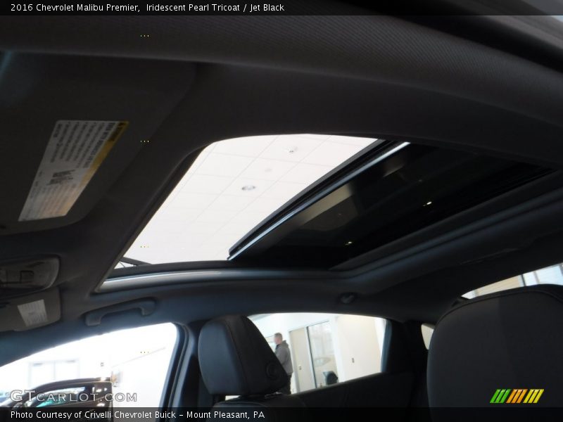 Iridescent Pearl Tricoat / Jet Black 2016 Chevrolet Malibu Premier
