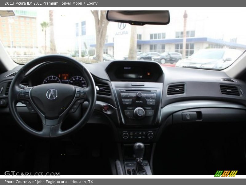 Silver Moon / Ebony 2013 Acura ILX 2.0L Premium