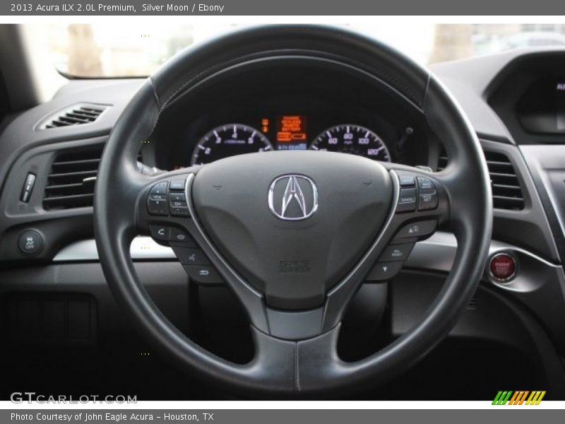 Silver Moon / Ebony 2013 Acura ILX 2.0L Premium