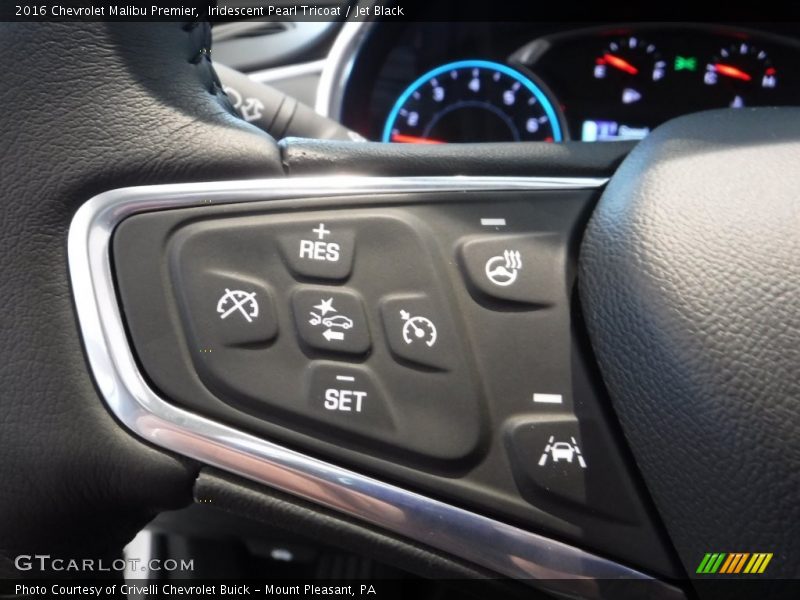 Iridescent Pearl Tricoat / Jet Black 2016 Chevrolet Malibu Premier