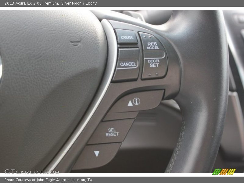 Silver Moon / Ebony 2013 Acura ILX 2.0L Premium