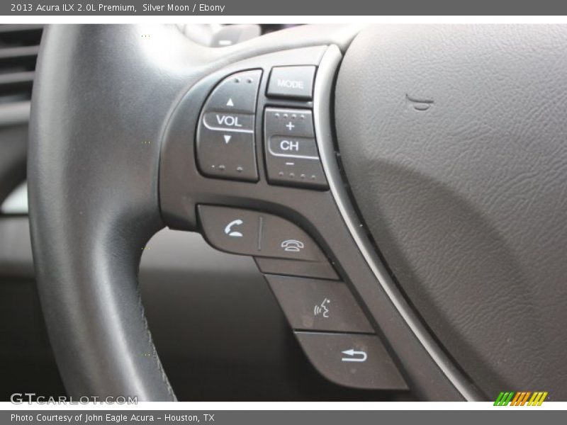 Silver Moon / Ebony 2013 Acura ILX 2.0L Premium